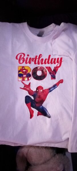Kids customized birthday t-shirts