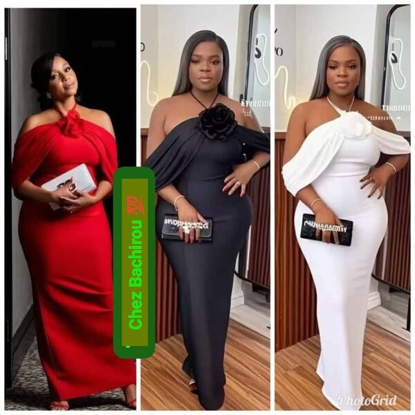 Robe élégante à nœud papillon