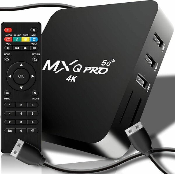 Box TV Android avec télécomman