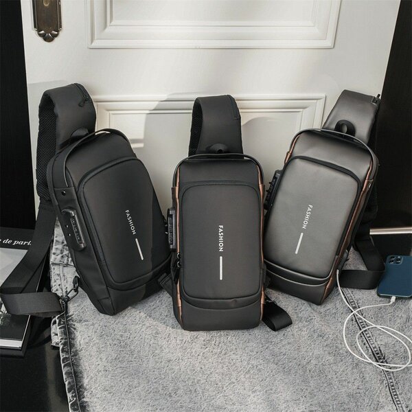 Sac à dos bandoulière antivol