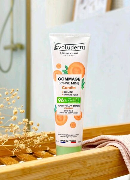 Evoluderme masque à la carotte