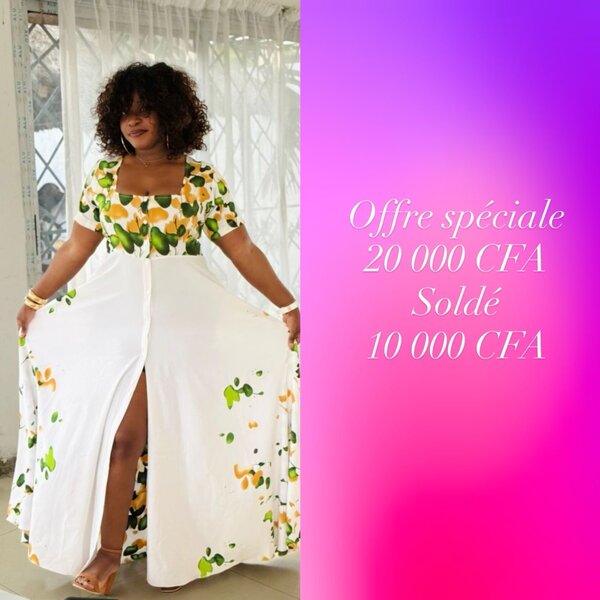 Robe Longue imprimée