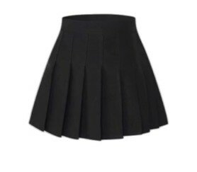 Pleated skirt