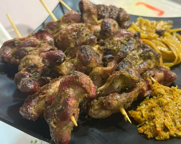 Brochettes de gésier Épicées