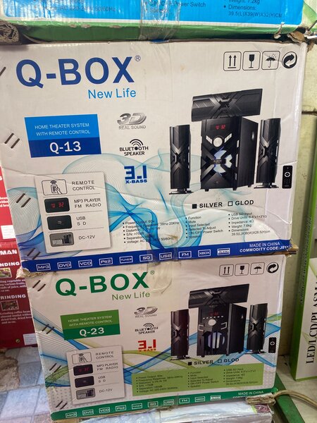 Home theater system with remote control