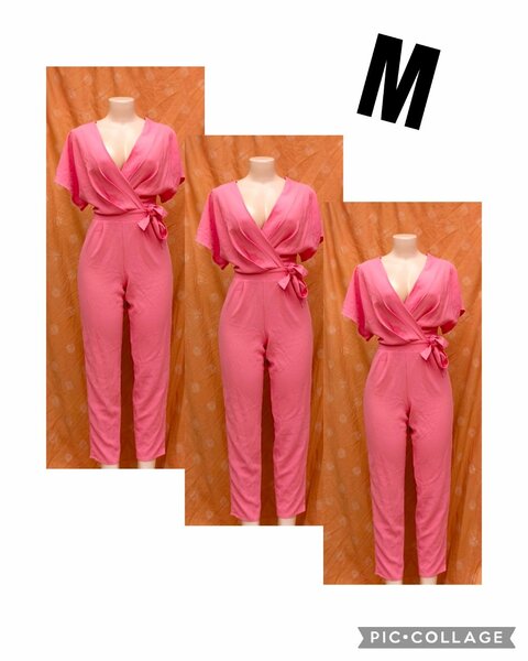 Combinaison Femme Rose Élégante