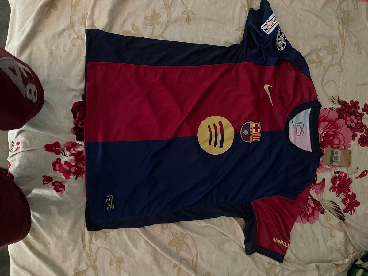 Maillot de football vibrant
