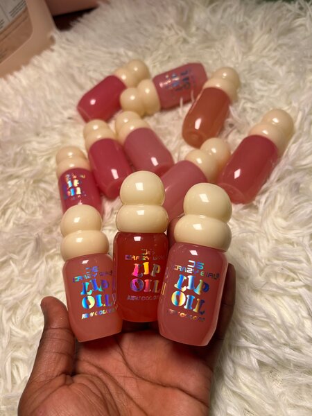 Gloss transparent et rosé