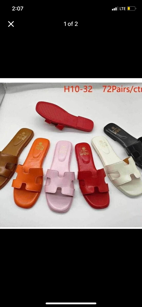 Comfortable slippers and shorts