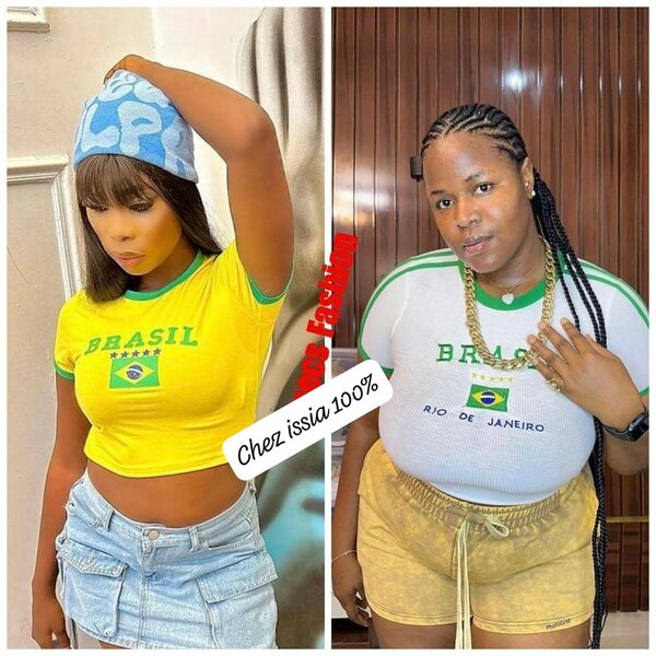 T-shirt "Brasil" Femme