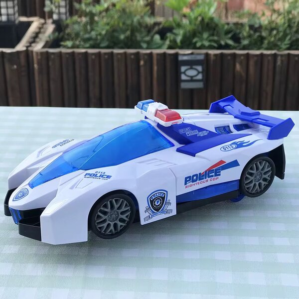 Voiture de police transformable