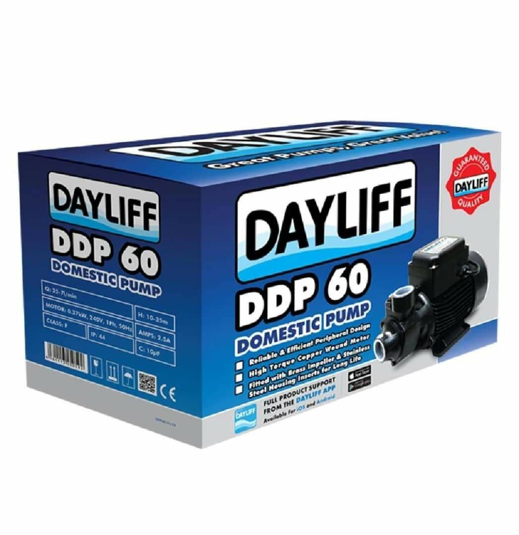DDP 60 - 0.37Kw (0.5Hp) Electric Booster Pump- Dayliff