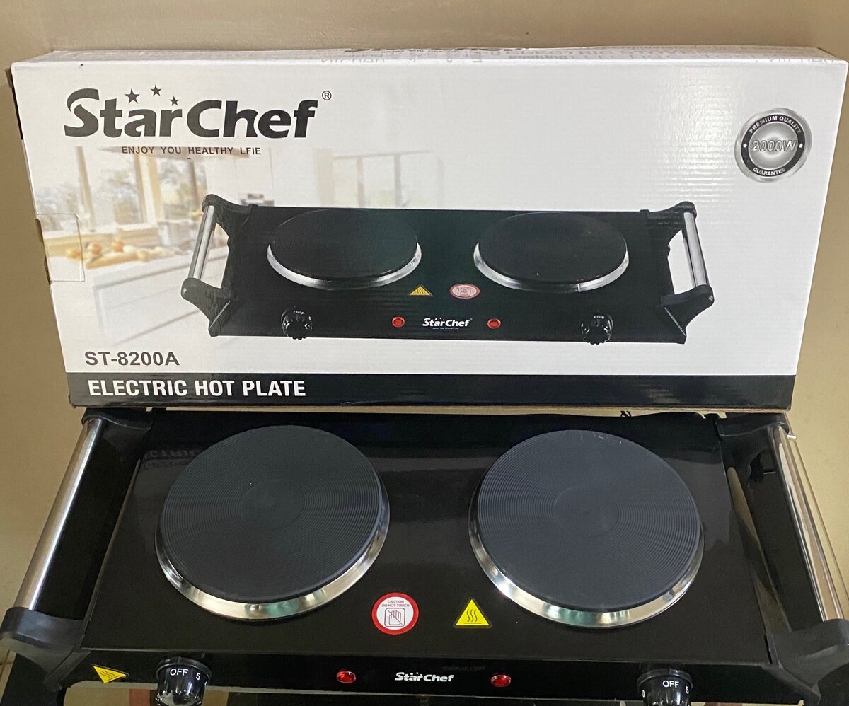 Double Electric Hot Plate Stove