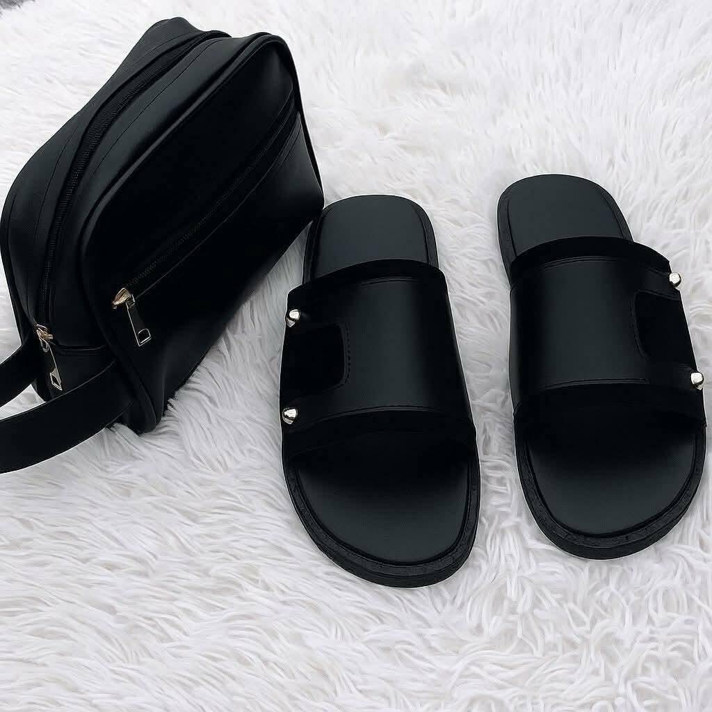 Sandales modernes en cuir