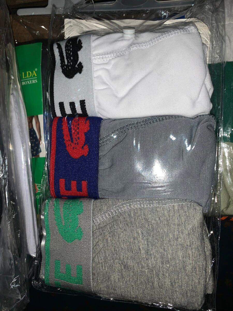 Lot de Boxers Homme Confort