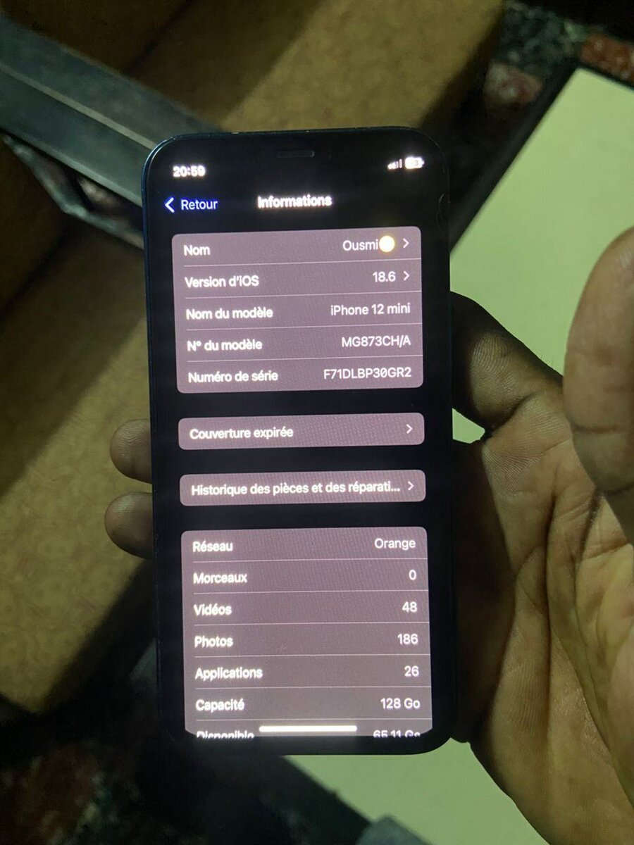 iPhone 12 Mini 128 Go Bleu