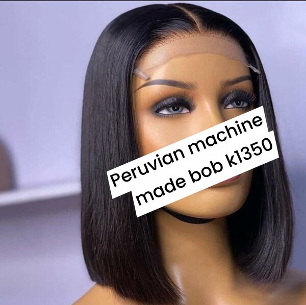 Peruvian machine made bob
