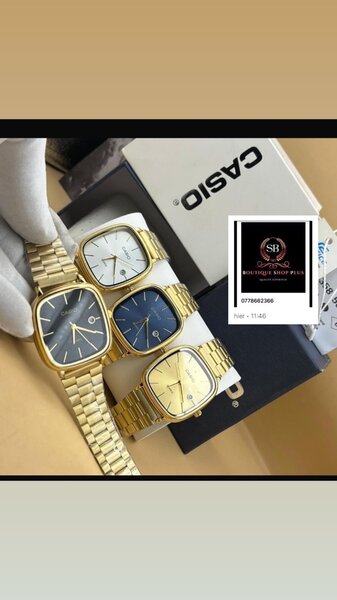 Montre Casio authentique avec sa boîte