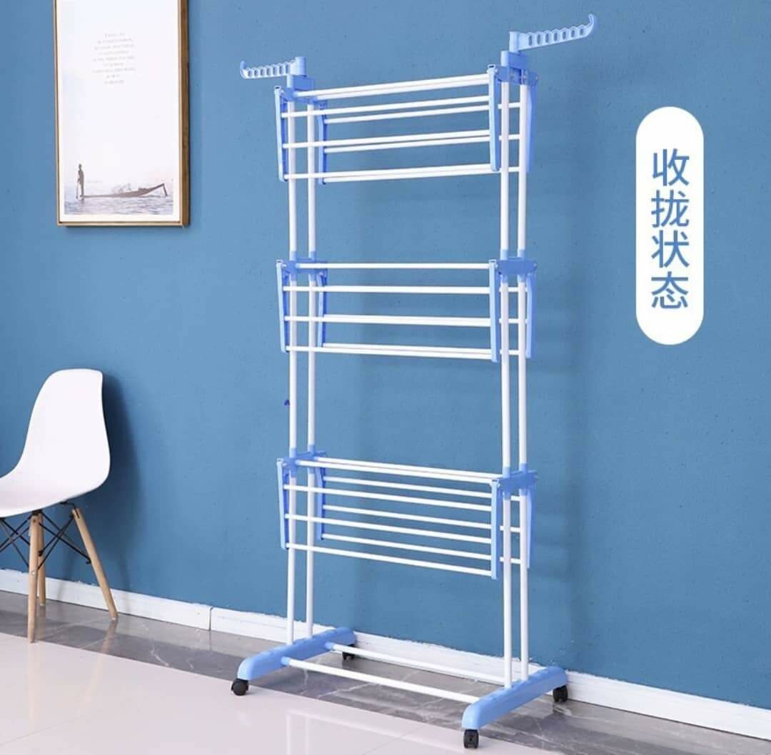 Séchoir à vêtements pliable