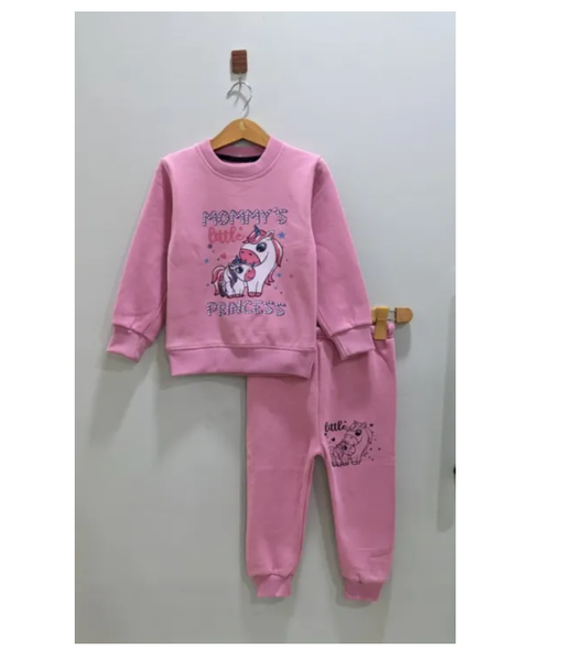 Winter Fleece Track suits for Kids Girls