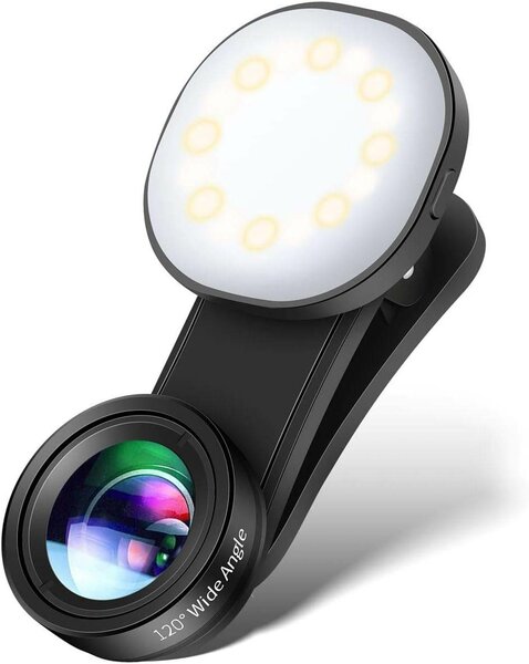 Phone selfie light With Wide Angel lens