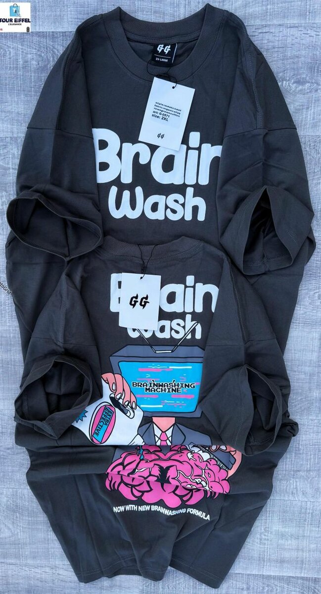 T-shirt "Brain Wash" Homme