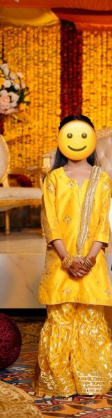 Mehndi dresses for girls-- in 3 sizes