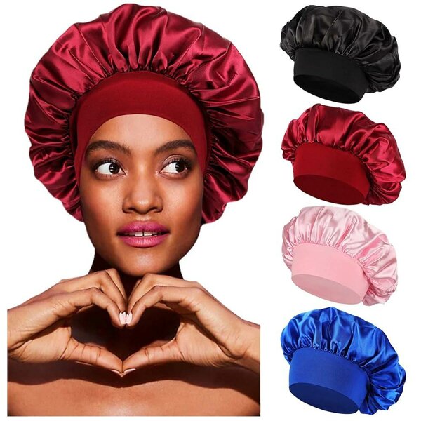 Satin Hair Bonnet Set