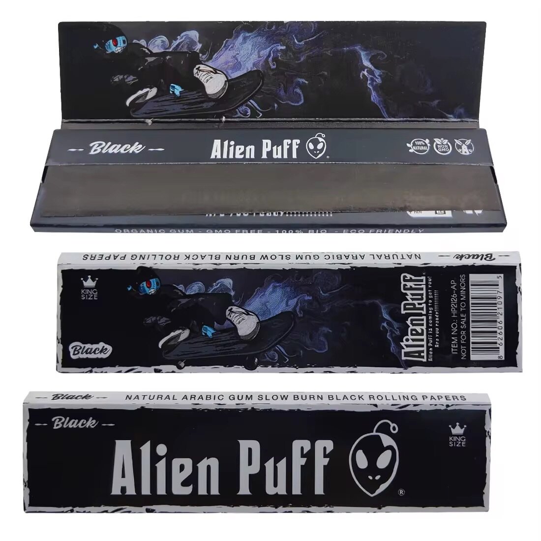 FEUILLE A ROULER BLACK GRANDE