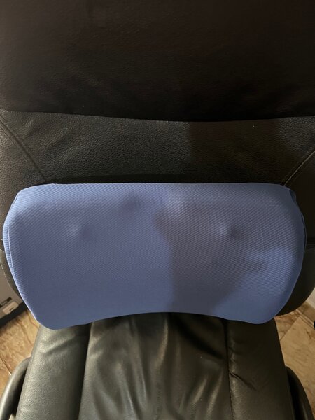 Memory foam back rest back pillow