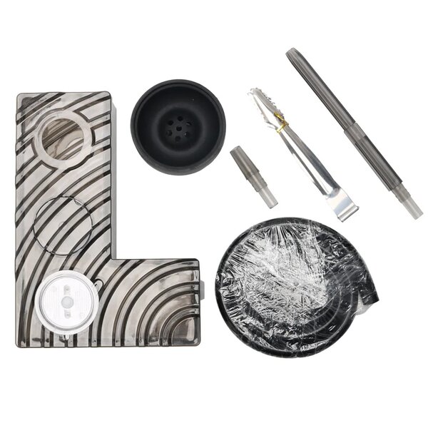 L shape shisha pot ( Hookah )