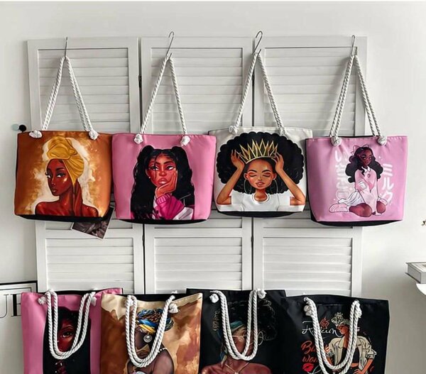 Sac à main motif artistique