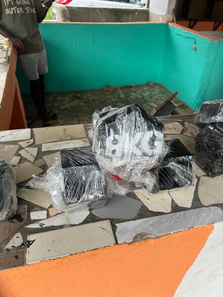 Haltères hexagonales 8kg