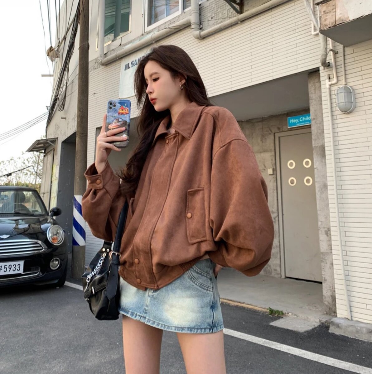 Замшевые куртки на весну