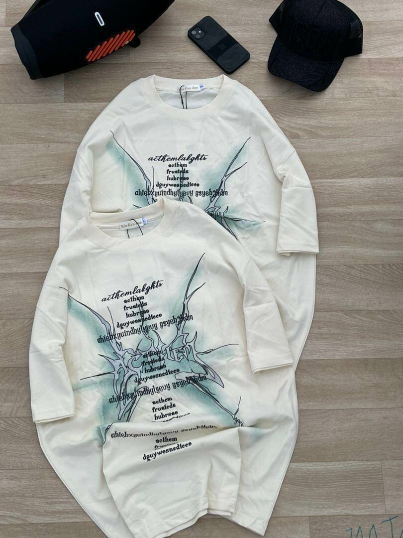 T-shirts oversize imprimés tendance