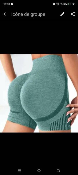 Shorts de sport gainants