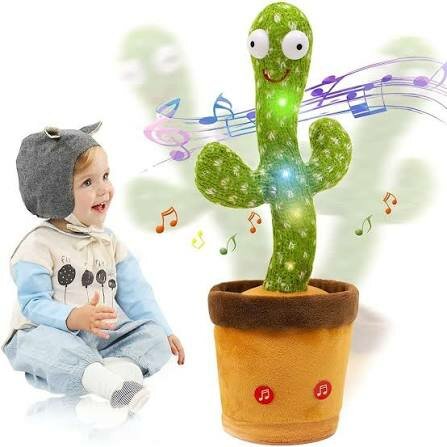 Cactus Dansant Lumineux Musical