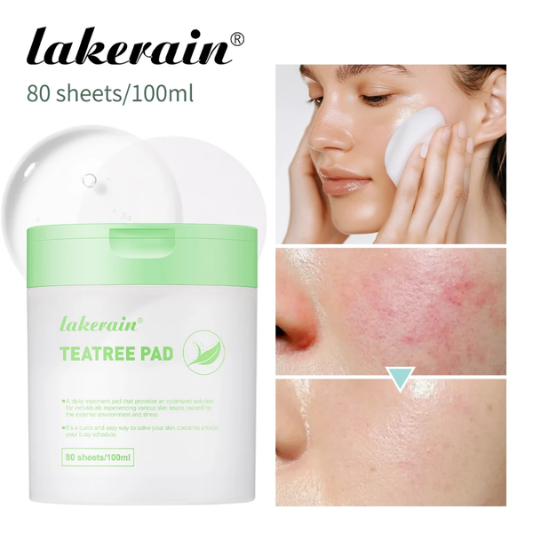 Lakerain Teatree Pads imbibés