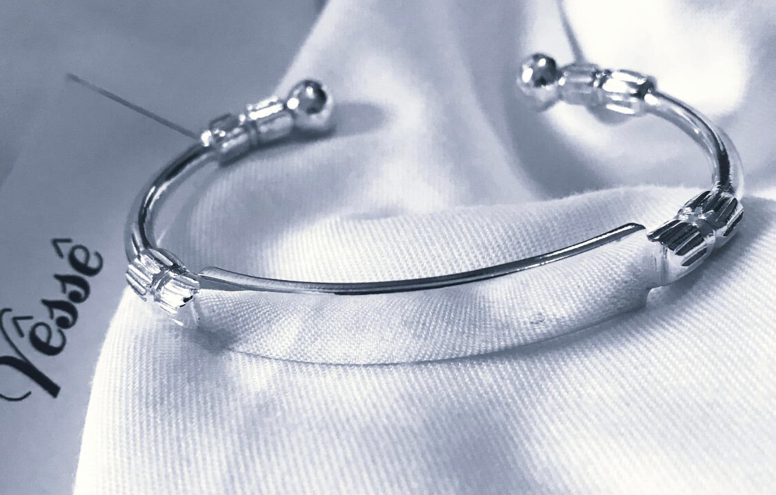Bracelet en argent élégant