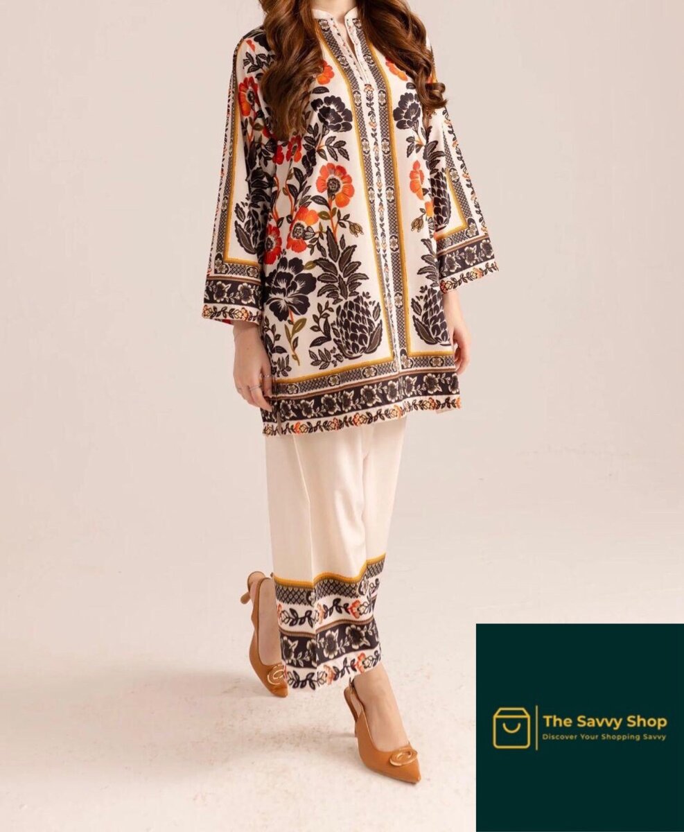 Printed shirt and trouser set
