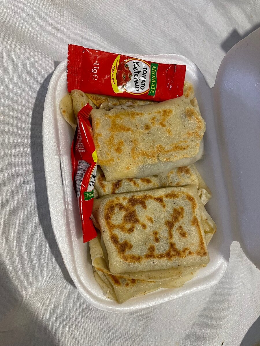 Crêpes salées viande hachée