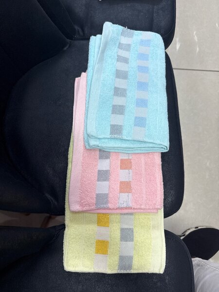 Serviettes colorées lot de 3