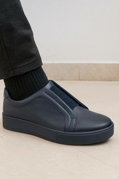 Sneakers en cuir élégantes