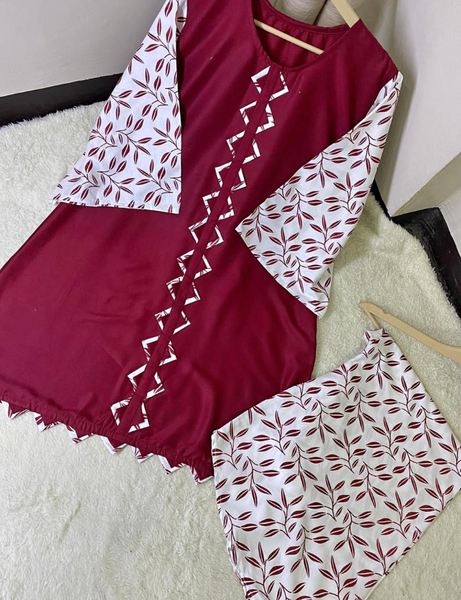 Women's stitched 2 pc