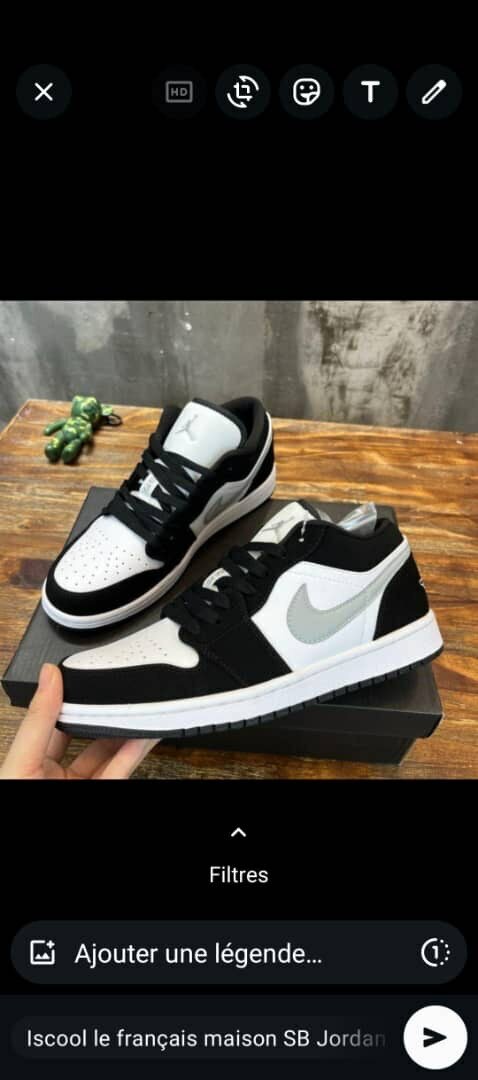 Basket Air Colorées Homme