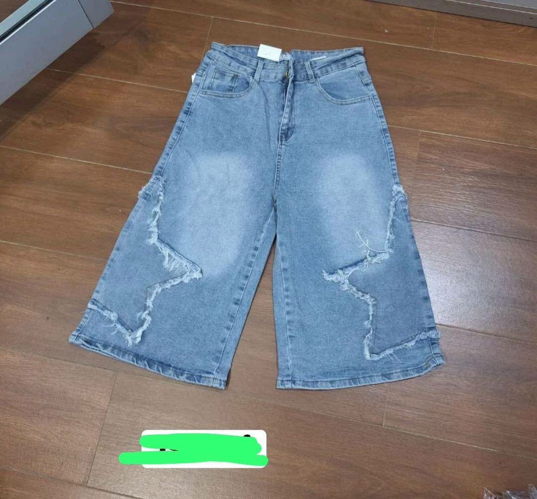 Culottes en denim tendance