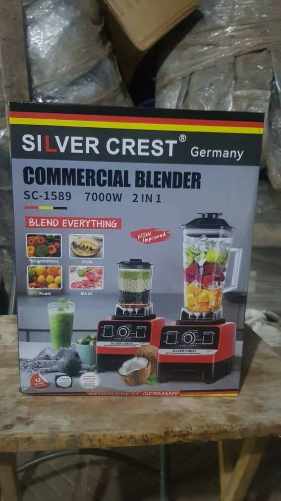 7000w Silver Crest Commercial Blender