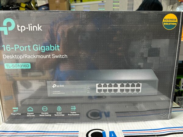 SWITCH TPLINK 16 PORT GIGABIT