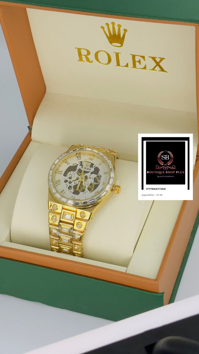 Montre rolex authentique