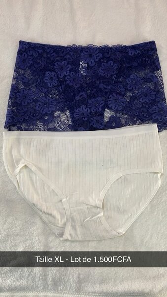 Culottes Dentelle Lot XL